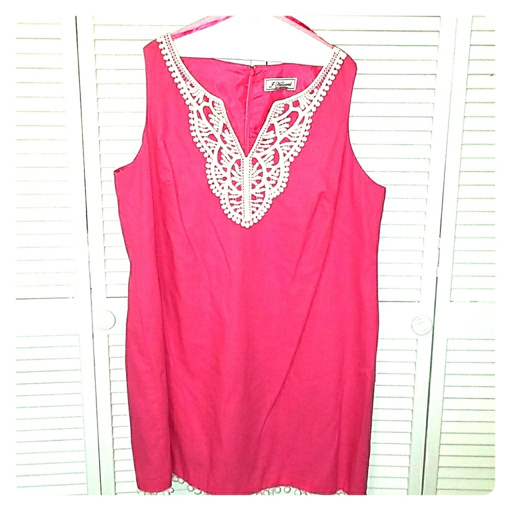 Jessica Howard Pom-Pom Sheath Dress